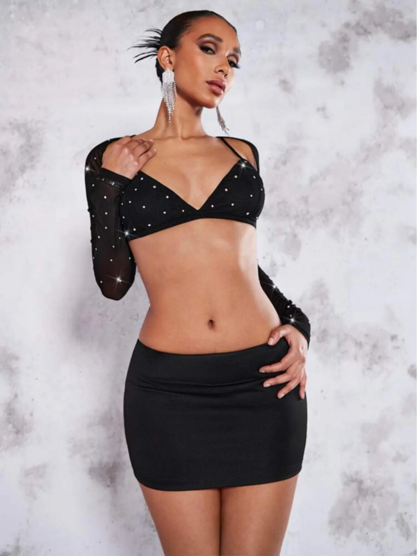 New fashion high-waisted pure color pencil skirt for women in spring, summer and autumn - Image 6