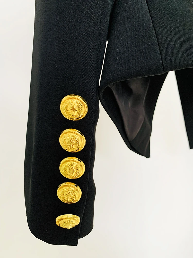 HIGH STREET Newest 2026 Designer Fashion Jacket Women's Slim Fitting Single Button Lapel Blazer 3 Colors - Image 4