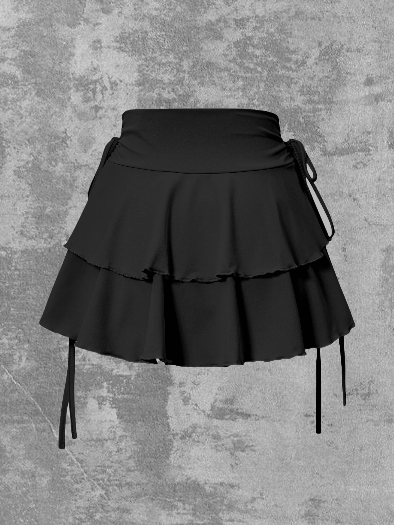 New Solid Color Skirt Women Summer Fashion Outdoor Versatile High Waist Slim Fit Elastic Waist Short Skirt Goods In Stock - Image 2